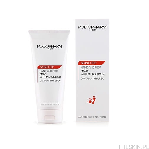 2.Podopharm SKINFLEX - Maska do doni i stąp z mikrosrebrem 10% mocznika.jpg