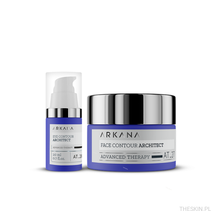 Arkana Arkana Face Contour Architect 50 mm + Eye Contour Architect Krem korygujący kontur oka 20 ml.png
