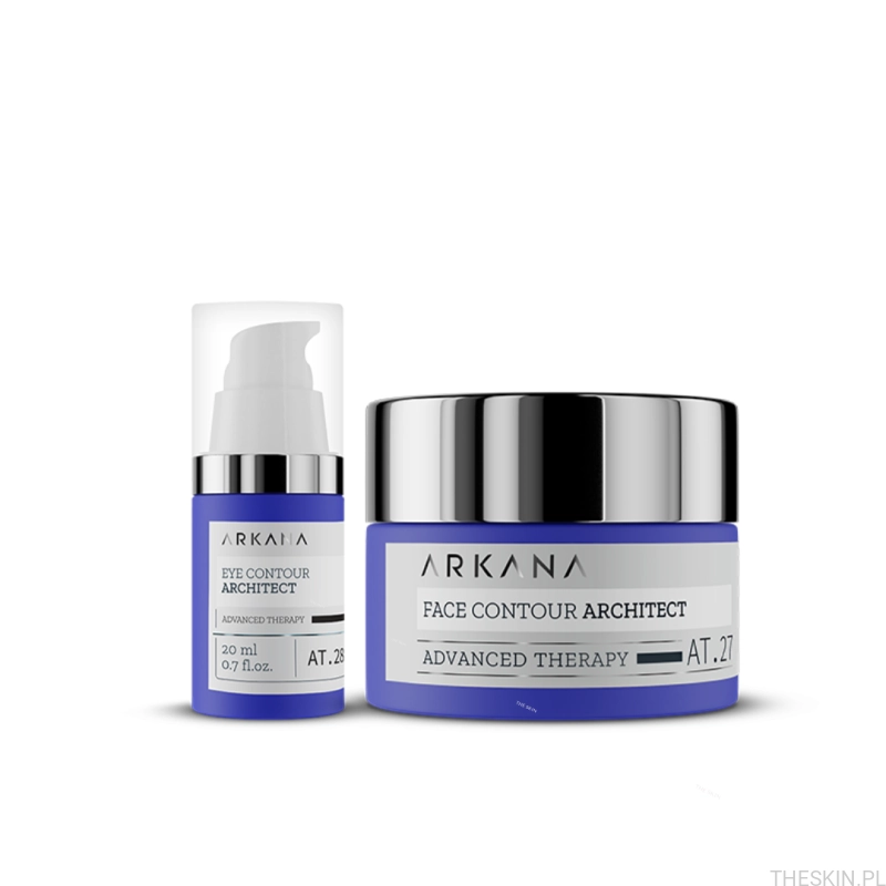 Arkana Arkana Face Contour Architect 50 mm + Eye Contour Architect Krem korygujący kontur oka 20 ml.png